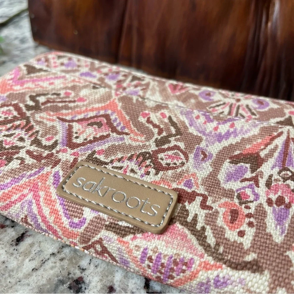 Sakroots Multicolor Patterned Wallet